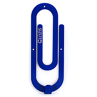 Вешалка настенная Крючок Glozis Clip Blue H-013 26 х 10 см BS, код: 241747