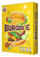 Настільна гра Burger'Є / Бургерье сімейна, карткова - Vida-Shop