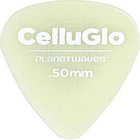 Медиаторы D'Addario 1CCG2 Planet Waves Classic Celluloid Cellu-Glo Player's Pack 0.50 mm (10 BS, код: 6556441
