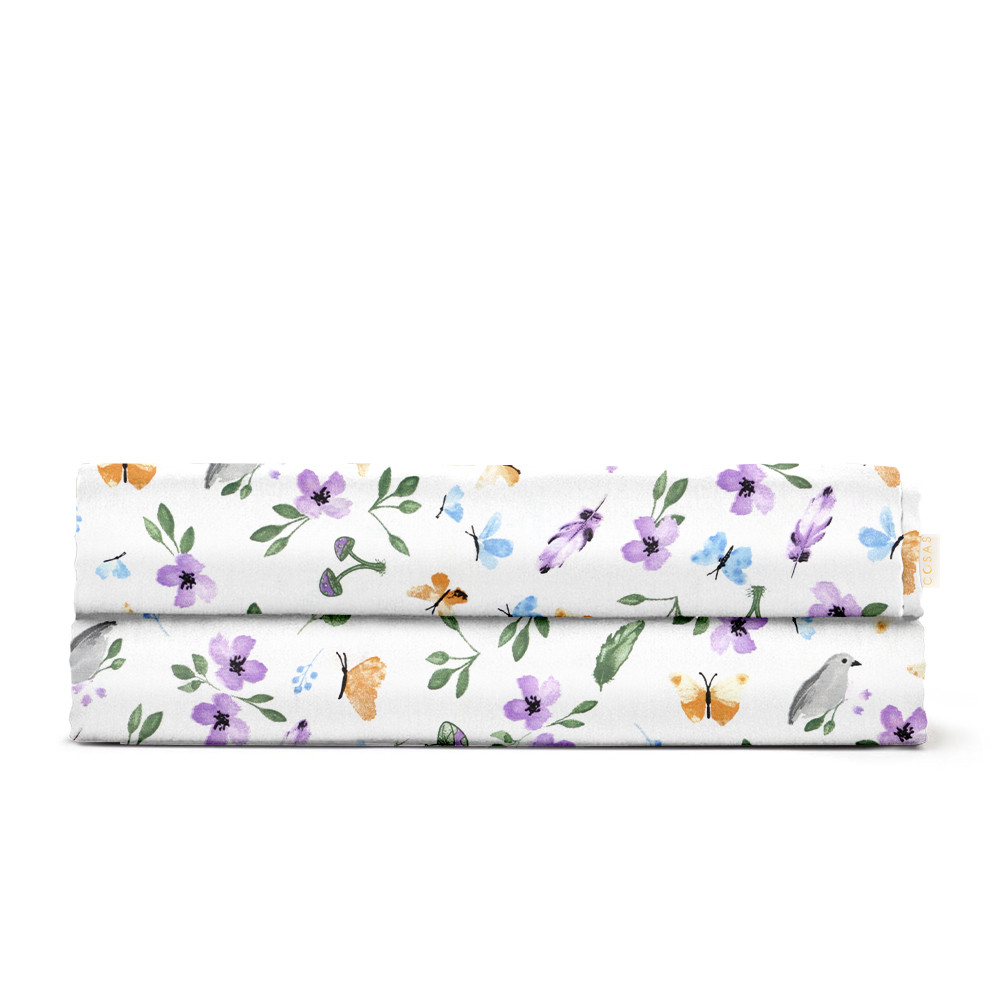 Дитяче простирадло 110х160 BIRDS CS2 4589077