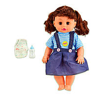 Детская музыкальная кукла Bambi 812 в рюкзаке Синий HR, код: 7689251