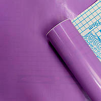 Самоклеющаяся пленка Sticker Wall фиолетовая 0,45х10м (7001) BS, код: 7930552