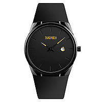 Мужские круглые наручные часы SKMEI 1509BK | Наручные часы | Стильные статусные мужские DH-854 наручные часы