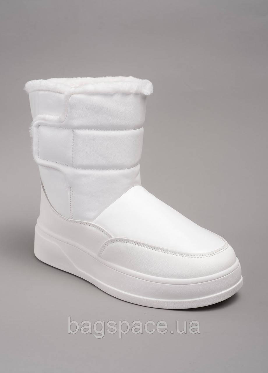 Дуті чоботи жіночі 341622 р.39 (24,5) Fashion Білий BS, код: 8298885