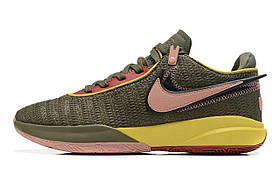 Чоловічі баскетбольні кросівки Nike Lebron XX Khaki