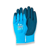 Непромокаемые перчатки для зимней рыбалки HJ -30 °C L Серо-бирюзовые HR, код: 8227247