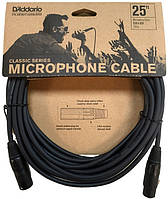 Кабель микрофонный D'Addario PW-CMIC-25 Classic Series Microphone Cable 7.5m (25ft)