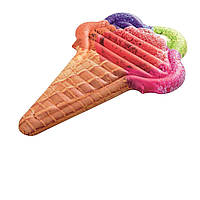 Пляжный надувной матрас Bestway 43183 «Мороженое», серия «Десерт», 188 х 130 см (hub_ejfwoi) HR, код: 2602522