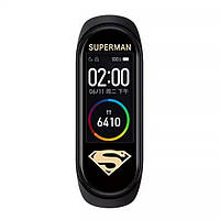 Защитная плёнка с рисунком Slim Protector для Xiaomi Mi Band 4 Superman BS, код: 6715931