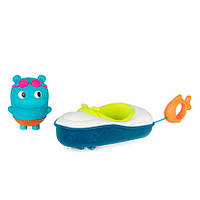 Дитяча іграшка для гри у ванній Бегемотик Battat DD656419 BS, код: 7427527