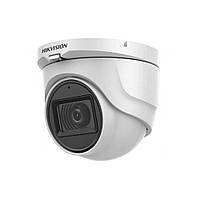 HD-TVI видеокамера 2 Мп Hikvision DS-2CE76D0T-ITMFS (2.8 мм) со встроенным микрофоном для сис HR, код: 6726940