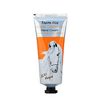 Крем для рук на основе конского жира Visible Difference Horse Oil Hand Cream FarmStay 100 мл BS, код: 8154352