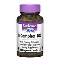 В комплекс Bluebonnet Nutrition B-Complex 100 100 Caps HR, код: 7517479