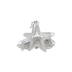 Гірлянда штора Зірки Bambi ZABI-8 USB 120 L 3*1 м USB+батарейка синя, 8238183 — 877