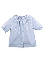 Блузка детская River Woods RW-002 8 лет Белый в синюю полоску TS, код: 2455662
