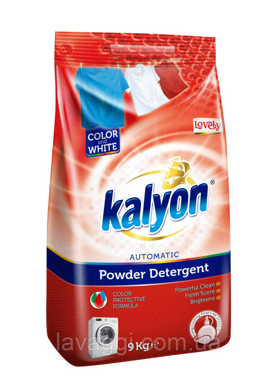 Порошок для прання Kalyon Lovely на 60 прань 9 кг, фото 1