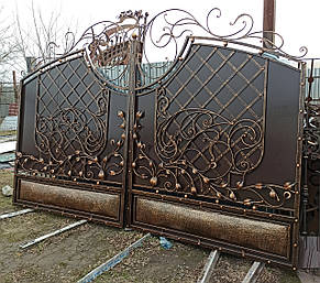 Ворота кованые Імідж ( Имидж), фото 1
