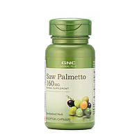 Экстракты ягод сереноа GNC Herbal Plus Saw Palmetto 160 mg 60 Caps HR, код: 7719601