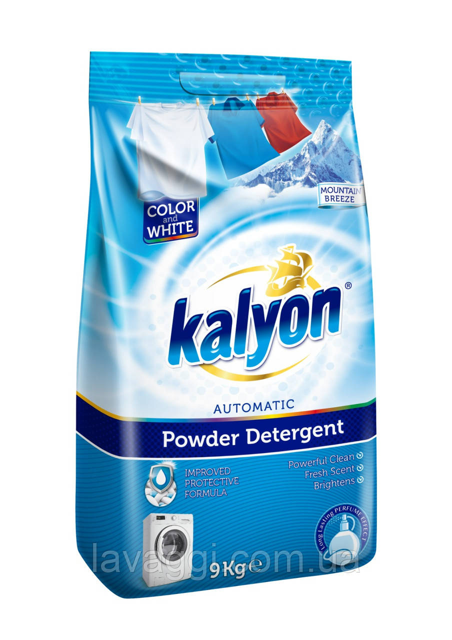 Порошок для прання Kalyon Mountain Breeze на 90 прань 9 кг