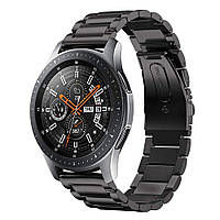 Стальной ремешок браслет для смарт-часов BeWatch для Samsung Galaxy Watch 46 мм Черный (10204 TS, код: 382817