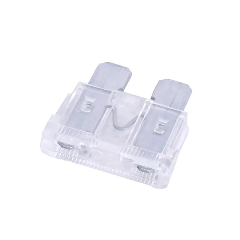 Запобіжник автомобільний плоский стандарт 25А, євро прозорий, фото 1