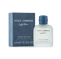 Миниатюра Туалетная вода для мужчин Dolce & Gabbana Light Blue Pour Homme 4.5 мл