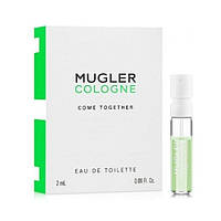 Пробник Туалетна вода унісекс Mugler Cologne Come Together 2 мл