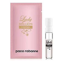 Пробник Парфюмированная вода для женщин Paco Rabanne Lady Million Empire 1.5 мл