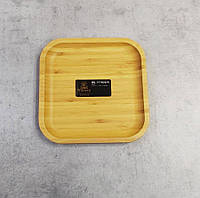 Тарелка квадратная 17,5 х 17,5 см Wilmax Bamboo 771020 WL TS, код: 6601523