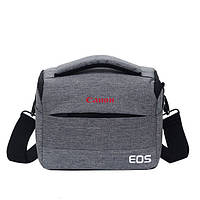 Сумка для фотоаппарата Canon EOS противоударный чехол Серый (IBF062SB1) TS, код: 6623188