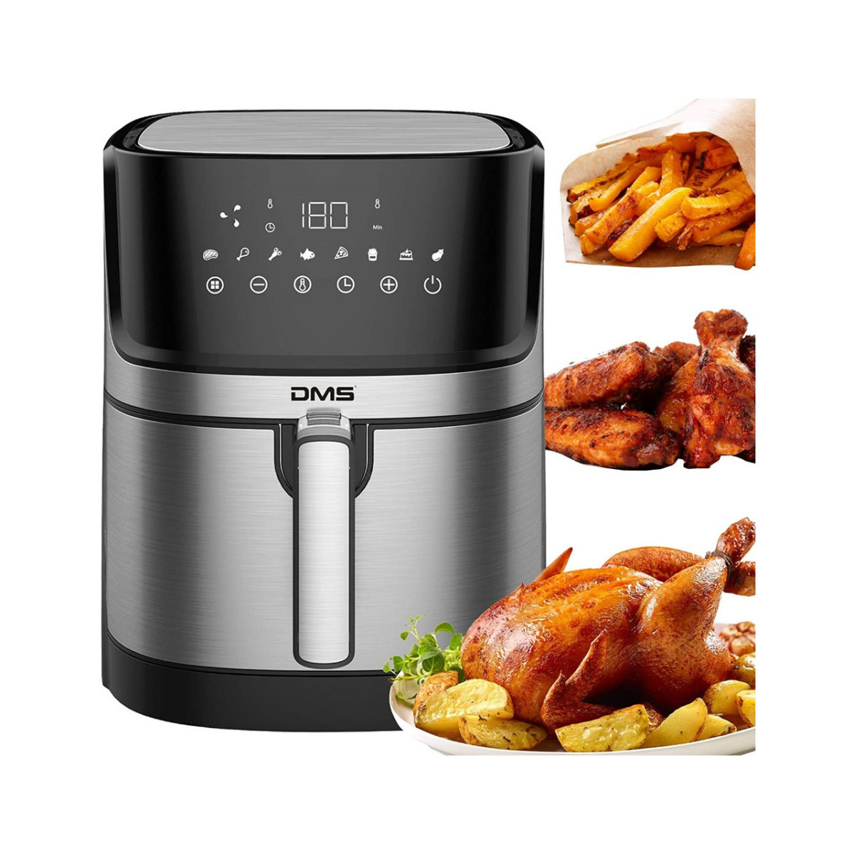 Аерофритюрниця Air Fryer DMS HF-6E XXL 1800 Вт