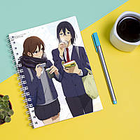 Скетчбук Sketchbook блокнот для рисования с принтом Хоримия Horimiya А3 Кавун 48 ZZ, код: 8301655