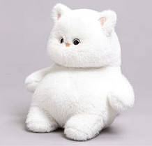 М'яка Плюшева Іграшка Великий Кіт 35 см Білий (00866)