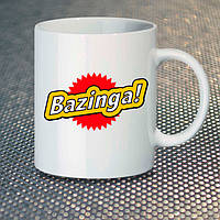 Чашка Fan Girl Bazinga Теория Большого Взрыва New (14508) 330 мл Разноцветный TS, код: 7588252