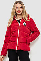 Куртка женская демисезонная, цвет бордовый, 244R051