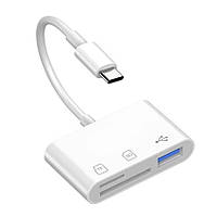 Картридер Type-C на USB/SD/microSD