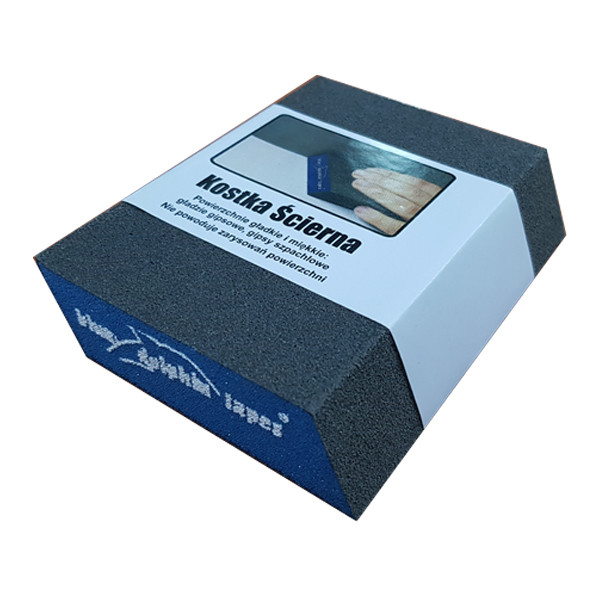 Губка шліфувальна Blue Dolphin 110x75x25 мм г.150, кут зрізу < 45°