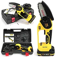 Надійна пилка для дому та саду акумуляторна DeWalt DCM160N 24V, 4Аh (ланцюгові електропили)