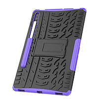Чехол Armor Case для Samsung Galaxy Tab S6 10.5 T860 865 Purple TS, код: 7413415