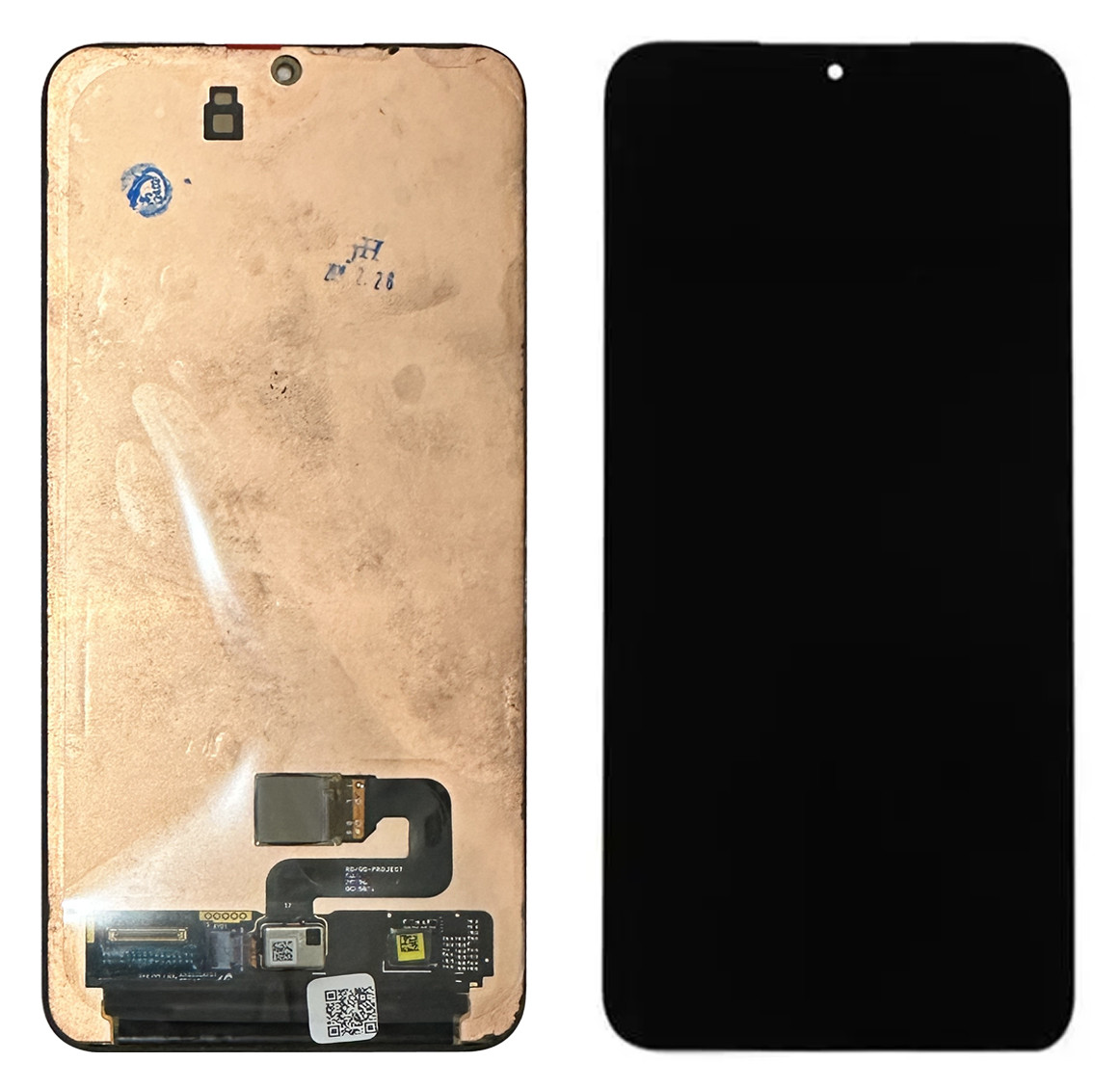Дисплейний модуль (екран) для Samsung S906 Galaxy S22 Plus чорний Зрозумілий з оригіналу