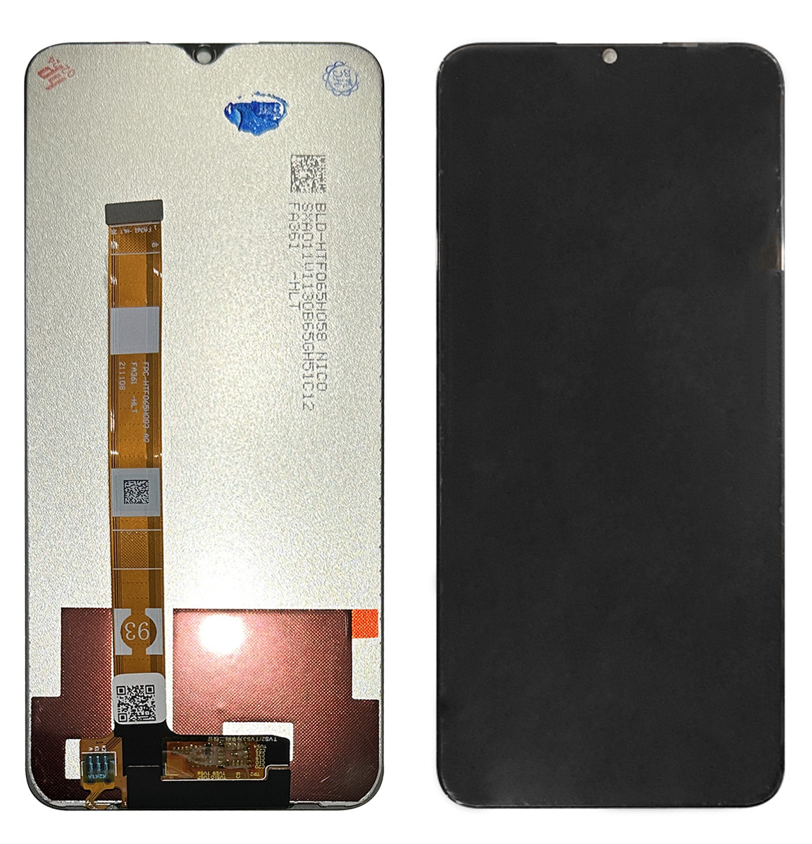 ふ Дисплейный модуль (экран) для OPPO A15/A15s (CPH2179) (FPC