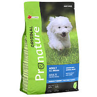 Корм Pronature Original Dog Adult Chicken with Oatmeal сухой с курицей для взрослых собак 2.2 ZZ, код: 8451874