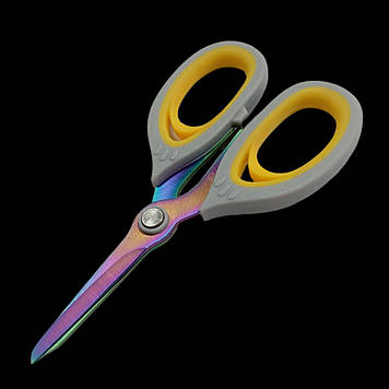 Кравецькі ножиці Golden Phoenix, 13.5 см, сірі