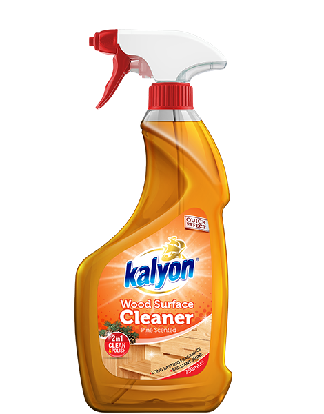 Засіб для миття дерева, паркету та ламінату Kalyon Wood Surface Cleaner Pine Scented (з розпилювачем) 750 мл