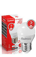 LED лампа VARGO G45 7W E27 665lm 4000K (V-110541)