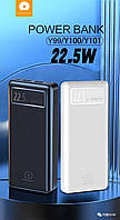 Power Bank WUW Y100 20000 mAh PD 22.5W ЧОРНИЙ