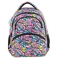 Рюкзак шкільний GoPack Education be Friends 39x29.5x12 см, рожевий (GO24-175M-2) 130-145 см