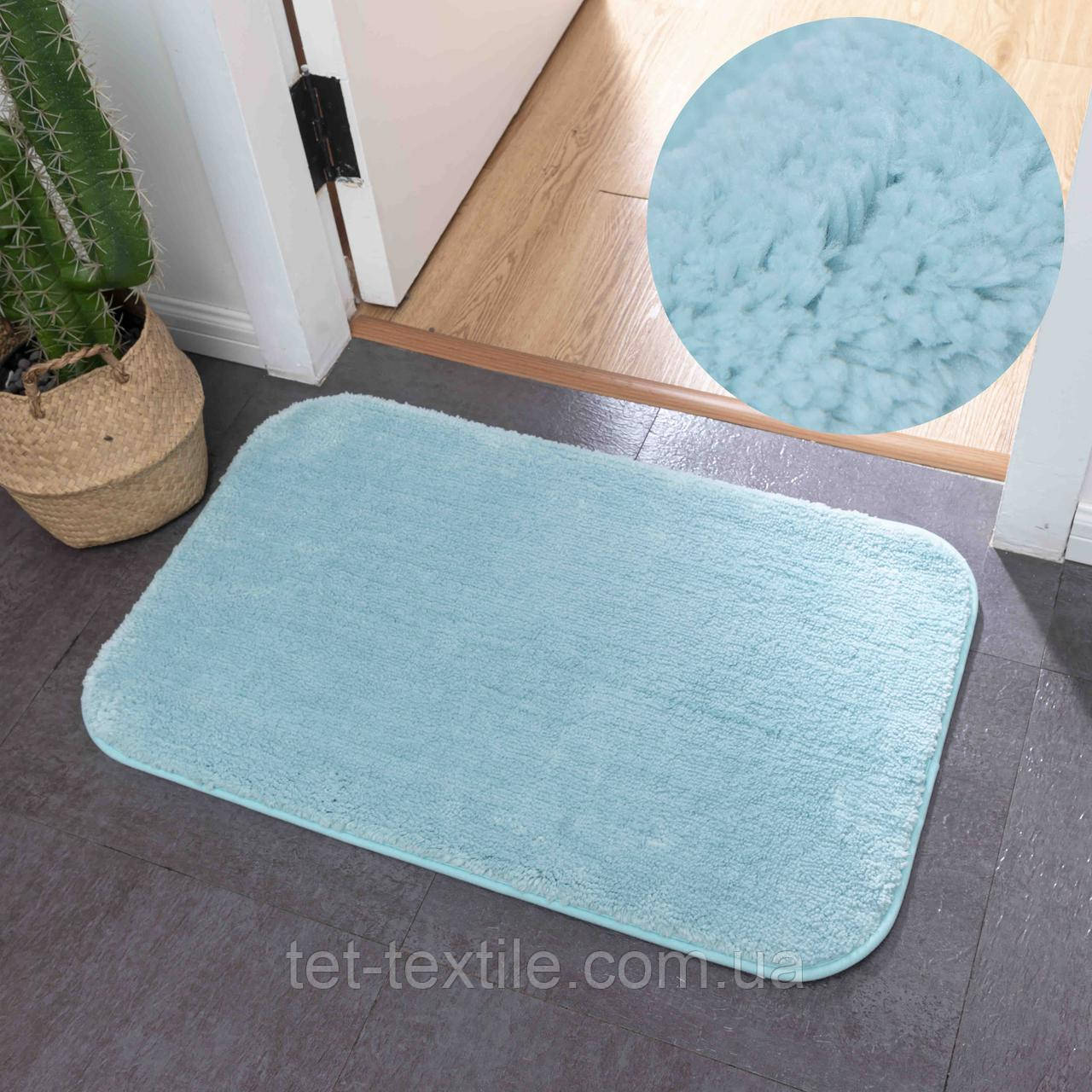 Килимок у ванну кімнату Colorful Home 50х80см. Аквамарин