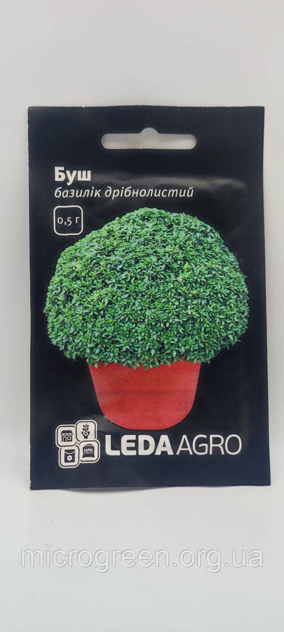 Семена Базилік зелений тонколистий Буш, 0,5 г
