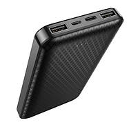 Портативный аккумулятор павербанк Borofone Minimalist 10000mAh 37W Black (BJ3)